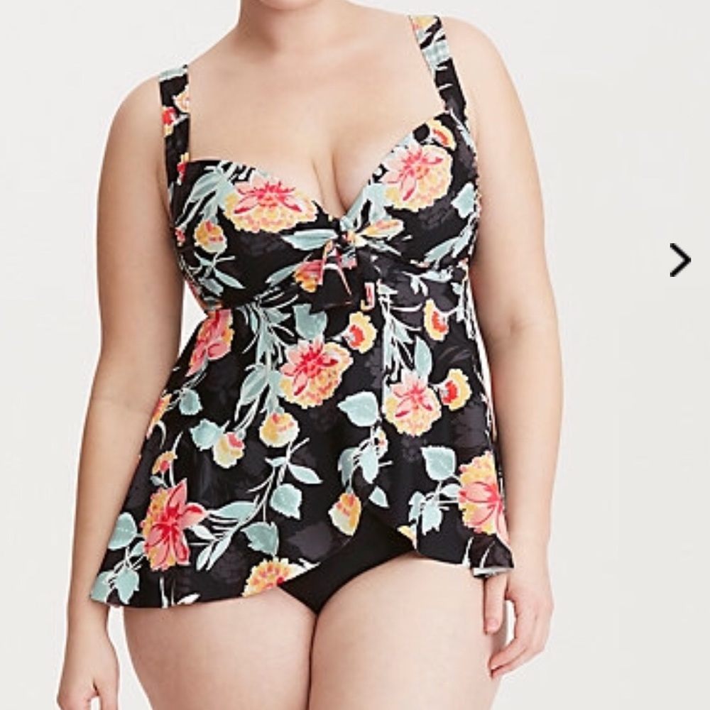 Torrid Swimsuit babydoll Tankini
